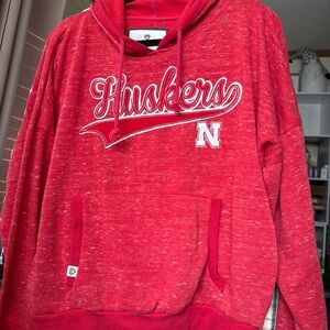 Huskers Women's Red Hoodie